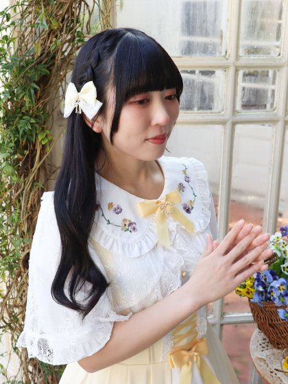 M?rchen Pansy レースブラウス M?rchen Pansy レースブラウス