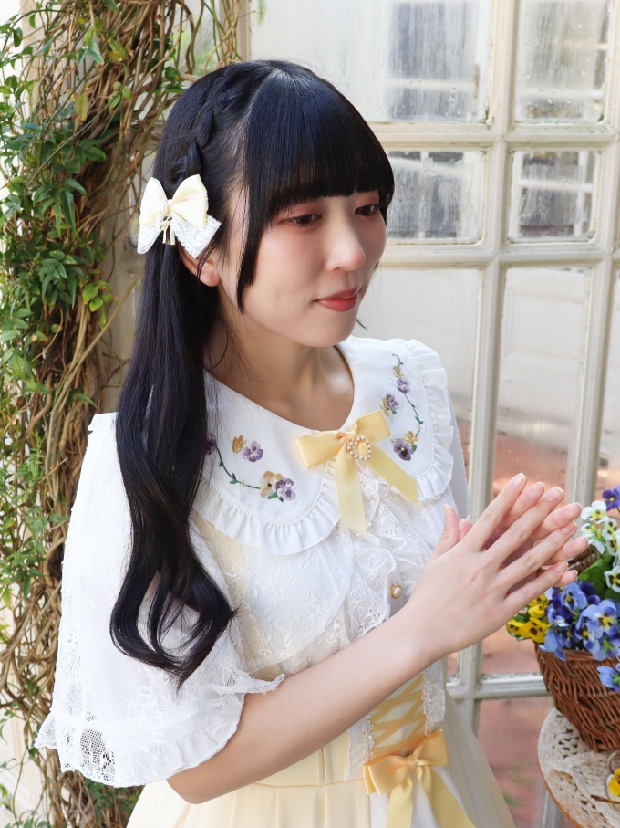 M?rchen Pansy レースブラウス