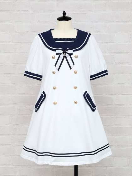 Marchen Marine Aラインワンピース Marchen Marine Aラインワンピース