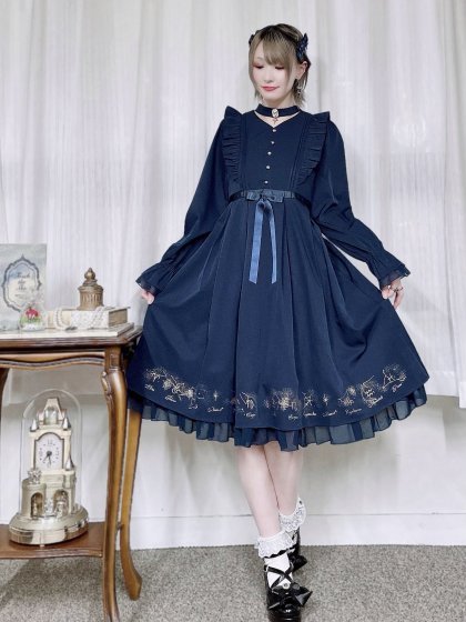 Starry Jem ミドル丈ワンピース Starry Jem ミドル丈ワンピース