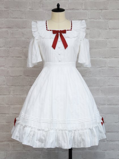 Marchen Cotton フリルワンピース Marchen Cotton フリルワンピース