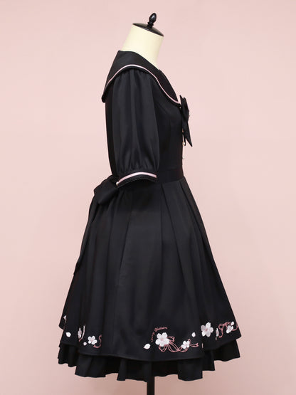 Flowing Cherry Blossom ワンピース