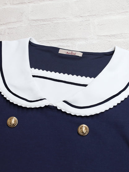 Marchen Marine Aラインワンピース