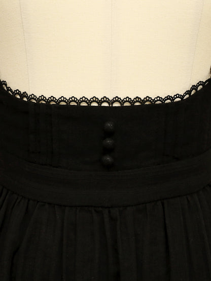 Marchen Cotton フリルエプロン